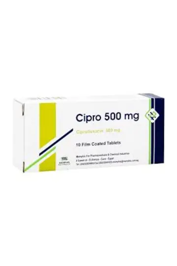 سيبرو 500مجم 10قرص ممفيس#